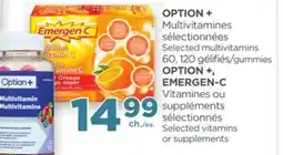 Proxim OPTION + Selected multivitamins offer