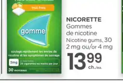 Proxim NICORETTE Nicotine gums offer