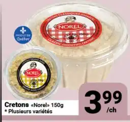 Pasquier Cretons Norel offer