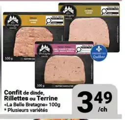 Pasquier Confit de dinde, Rillettes ou Terrine La Belle Bretagne offer