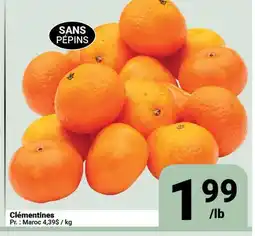 Pasquier Clémentines offer