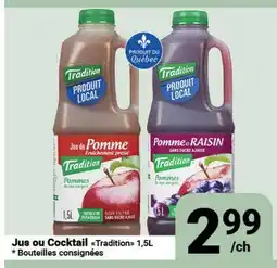 Pasquier Jus ou Cocktail Tradition offer