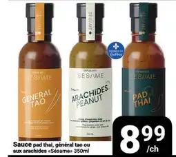 Pasquier Sauce pad thai, général tao ou aux arachides Sésame offer