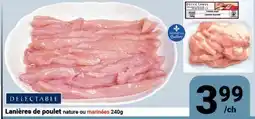 Pasquier DELECTABLE Lanières de poulet nature offer