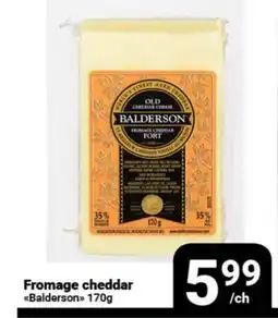 Pasquier Fromage cheddar Balderson offer