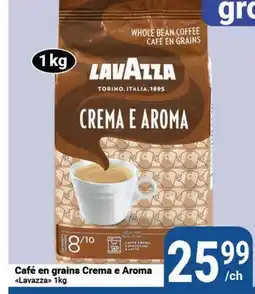 Pasquier Café en grains Crema e Aroma Lavazza offer