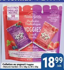 Pasquier Collation au yogourt Yoggies Nature's Garden offer