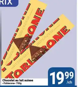 Pasquier Chocolat lait suisse : Toblerone offer