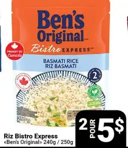 Pasquier Bistro Express Ben's Original offer