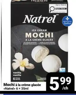 Pasquier Mochi à la crème glacée Natrel offer