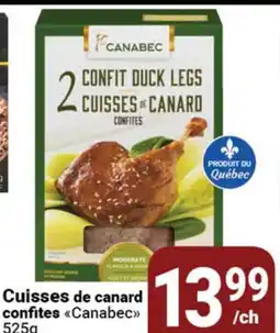 Pasquier Cuisses de canard confites Canabec offer