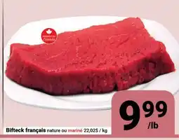 Pasquier Bifteck français offer