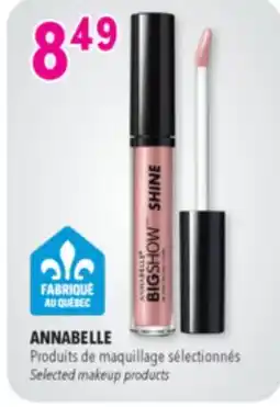 Familiprix ANNABELLE, Selected makeup products offer
