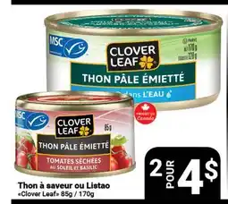 Pasquier Thon à saveur ou Listao Clover Leaf offer