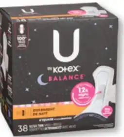 Familiprix U by KOTEX, Selected tampons or pads offer