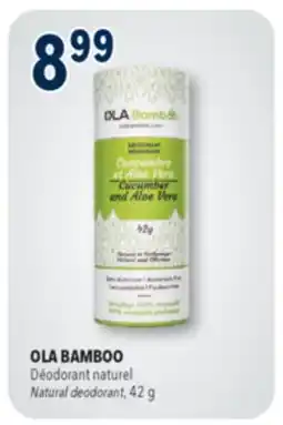 Familiprix OLA BAMBOO, Natural deodorant offer