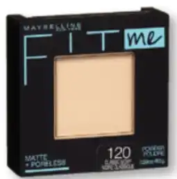 Familiprix MAYBELLINE NEW YORK, Selected makeup products offer