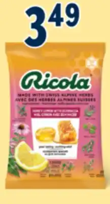 Familiprix RICOLA, Lozenges, 17 or 19 units offer