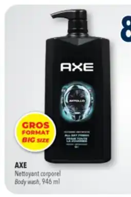 Familiprix AXE, Body wash offer