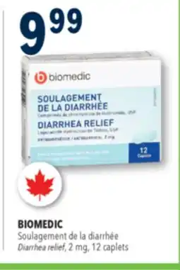 Familiprix Biomedic diarrhea relief 2mg caplets 12un offer
