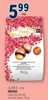 Familiprix FREDDO, Chocolate hearts offer