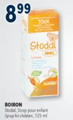 Familiprix BOIRON, Stodal, Syrup for children offer