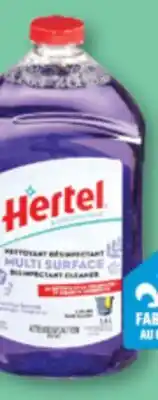 Familiprix Hertel disinfectant cleaner multi surface lavender freshness offer