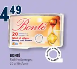 Familiprix BONTÉ,Lozenges, 20 units offer
