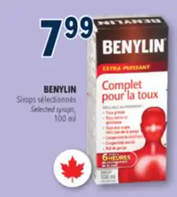 Familiprix BENYLIN Selected syrups, 100ml offer