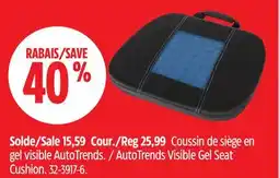 Canadian Tire AutoTrends Visible Gel Seat Cushion offer