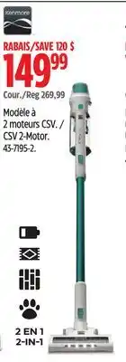 Canadian Tire Kenmore CSV 2-Motor offer