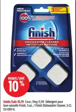 Canadian Tire Finish Dishwasher Cleaner, 3-Ct offer