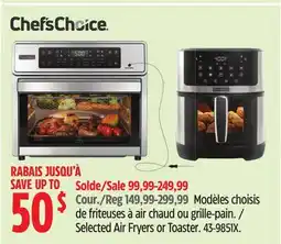 Canadian Tire Selected Air Fryers or Toaster offer
