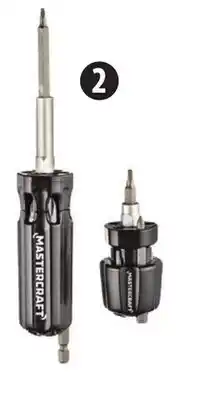 Canadian Tire Mastercraft 7-in-1 Multi-Bit Screwdriver Set, Set of 2 offer