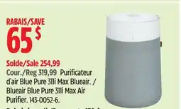 Canadian Tire Blueair Blue Pure 311i Max Air Purifier offer