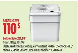 Canadian Tire Midea 35-Pint Smart Cube Dehumidifier offer