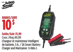 Canadian Tire 3A Smart Battery Charger and Maintainer offer
