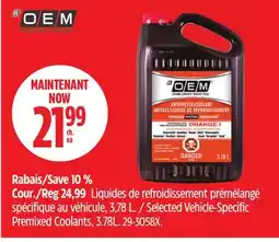 Canadian Tire Selected Vehicle-Specific Premixed Coolants, 3.78L offer