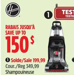 Canadian Tire Hoover Power Scrub XL Cleaner offer