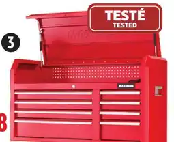 Canadian Tire MAXIMUM 47˝ 8-Drawer Tool Chest with Built-In Power Bar and USB offer