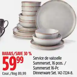 Canadian Tire CANVAS Summerset 16-Pc Dinnerware Set offer