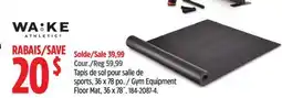 Canadian Tire WA:KE Gym Equipment Floor Mat, 36 x 78˝ offer