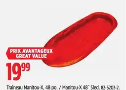 Canadian Tire Manitou-X 48˝ Sled offer