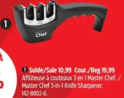 Canadian Tire Master Chef 3-in-1 Knife Sharpener offer