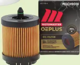 Canadian Tire MotoMaster OEPlus Synthetic Grade Oil Filters offer