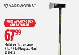 Canadian Tire Yardworks 8-lb Fibreglass Maul offer