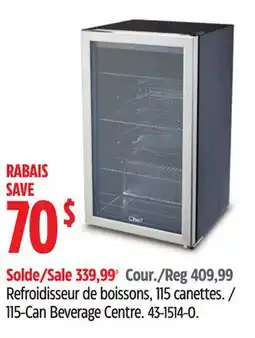 Canadian Tire 115-Can Beverage Centre offer