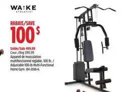 Canadian Tire Adjustable 100-lb Multi-Functional Home Gym offer