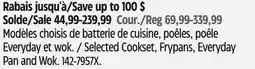 Canadian Tire Lagostina Selected Cookset, Frypans, Everyday Pan and Wok offer