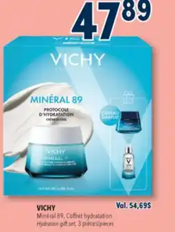 Familiprix VICHY, Minéral 89, Hydration gift set, 3 pieces offer